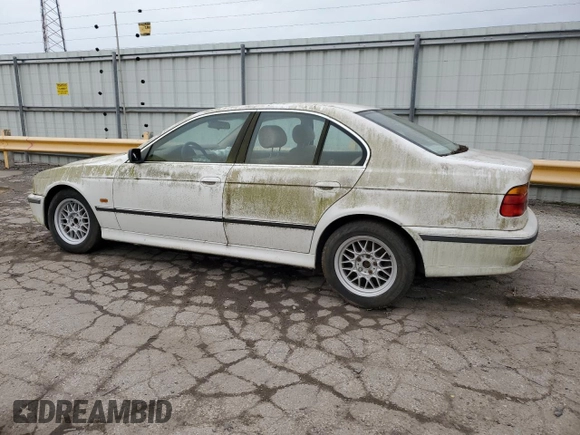 2000 BMW 5 Series 528iA with VIN WBADM6340YGU14726, listed as a Copart auction lot 50467755 with 0 mi miles and Clean Title. Bid and sale history available at carsss.com. Image 2.