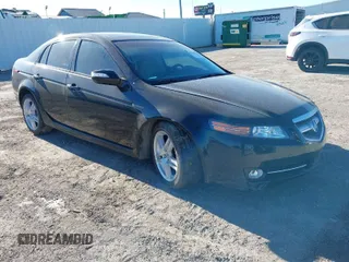2008 Acura TL with VIN 19UUA66238A026254, listed as a IAAI auction lot 41718348 with 1 mi miles. Bid and sale history available at carsss.com. Image 1.