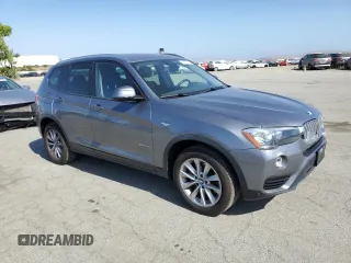 2017 BMW X3 xDrive28i z VIN 5UXWX9C58H0T12062, wystawiony jako Copart lot #59182705 z przebiegiem 77 991 mil mil oraz Szkoda całkowita • Salvage title. Historia ofert i sprzedaży dostępna na DreamBid. Obrazek 4.