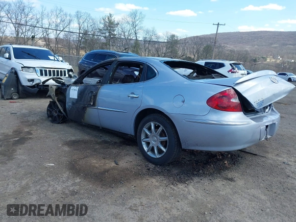 2005 Buick LaCrosse CXS with VIN 2G4WE567351349948, listed as a IAAI auction lot 41878050 with Not Provided miles and . Bid and sale history available at carsss.com. Image 3.