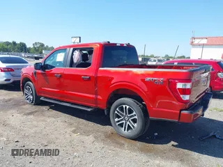 2023 Ford F-150 XL with VIN 1FTFW1E52PKD45404, listed as a IAAI auction lot 40365362 with 9,374 mi miles. Bid and sale history available at carsss.com. Image 3.