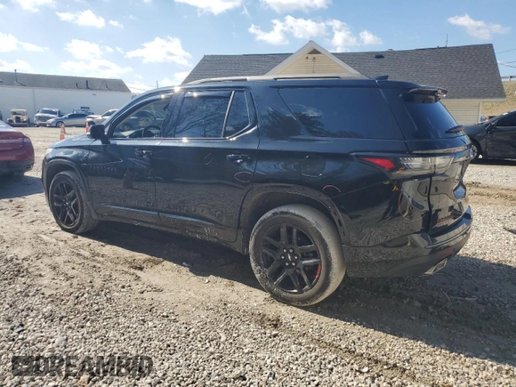 2020 Chevrolet Traverse Premier with VIN 1GNEVKKW3LJ259754, listed as a Copart auction lot 45527334 with 43,057 mi miles and Salvage Title. Bid and sale history available at carsss.com. Image 2.