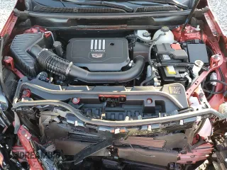 2024 Cadillac XT5 FWD Premium Luxury with VIN 1GYKNCR44RZ753146, listed as a Copart auction lot 85201364 with 5,192 mi miles and Salvage Title. Bid and sale history available at carsss.com. Image 12.