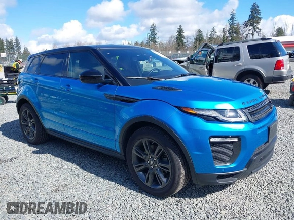 2018 Land Rover Range Rover Evoque SE Premium with VIN SALVC2RX0JH278031, listed as a IAAI auction lot 41789174 with 25,199 mi miles and . Bid and sale history available at DreamBid. Image 1.