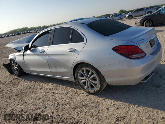 2018 Mercedes-Benz C 300 with VIN 55SWF4JB0JU275367, listed as a Copart auction lot 50391455 with 66,099 mi miles and Salvage title. Bid and sale history available at DreamBid. Image 2.