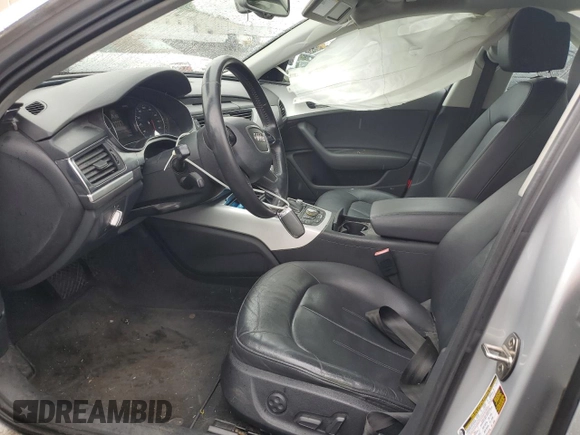 2012 Audi A6 Premium Plus z VIN WAUGGAFC8CN073509, wystawiony jako Copart lot #57654295 z przebiegiem 133 424 mil mil oraz Szkoda całkowita • Salvage title. Historia ofert i sprzedaży dostępna na DreamBid. Obrazek 7.