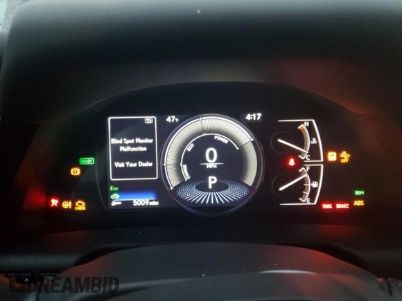 2024 Lexus ES 300h Luxury with VIN 58AEA1C11RU039414, listed as a Copart auction lot 86206254 with 5,009 mi miles and Salvage title. Bid and sale history available at DreamBid. Image 9.