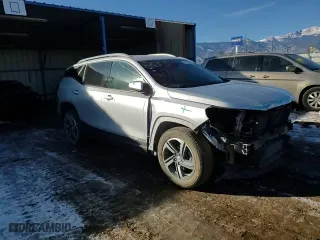 2019 GMC Terrain SLT with VIN 3GKALPEVXKL111206, listed as a Copart auction lot 42257135 with 125,201 mi miles and Salvage Title. Bid and sale history available at carsss.com. Image 11.