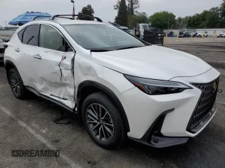 2023 Lexus NX 250 with VIN JTJADCAZ5P5011769, listed as a Copart auction lot 59917725 with 21,887 mi miles and Salvage title. Bid and sale history available at DreamBid. Image 4.