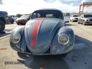 1965 Volkswagen Beetle with VIN 115467066, listed as a Copart auction lot 74195744 with Not Provided miles and Salvage Title. Bid and sale history available at DreamBid. Image 5.