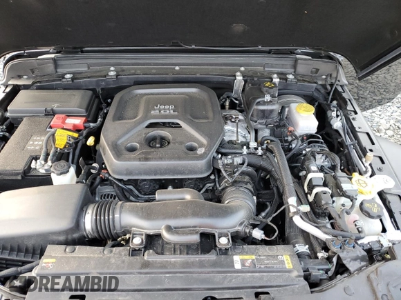 2022 Jeep Wrangler Unlimited Sport with VIN 1C4HJXDNXNW199299, listed as a Copart auction lot 67140934 with 30,996 mi miles and Salvage Title. Bid and sale history available at DreamBid. Image 11.