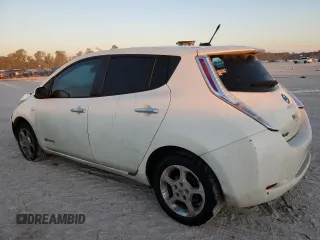 2012 Nissan LEAF SL with VIN JN1AZ0CP5CT017787, listed as a Copart auction lot 77338644 with 99,647 mi miles and Clean Title. Bid and sale history available at DreamBid. Image 2.