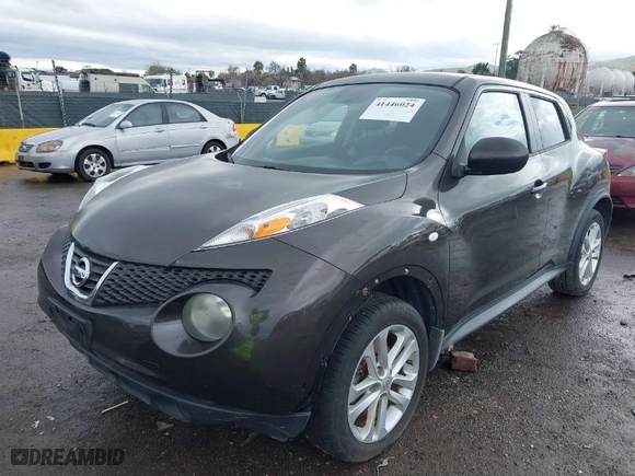 2012 Nissan Juke SL with VIN JN8AF5MR6CT111765, listed as a IAAI auction lot 41446024 with 143,023 mi miles. Bid and sale history available at carsss.com. Image 2.