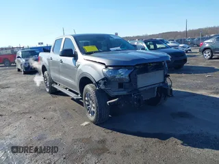 2021 Ford Ranger XL with VIN 1FTER4FH9MLD54202, listed as a IAAI auction lot 41568986 with 41,944 mi miles. Bid and sale history available at carsss.com. Image 1.