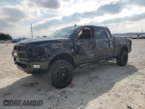2014 Ram 2500 Laramie with VIN 3C6UR5NL3EG174940, listed as a Copart auction lot 45772225 with 92,036 mi miles and Salvage title. Bid and sale history available at DreamBid. Image 1.