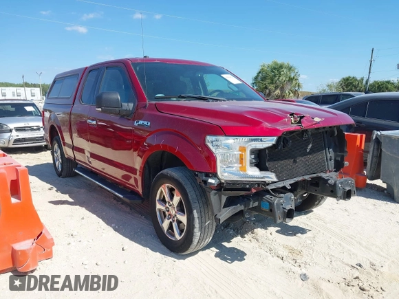 2018 Ford F-150 XL z VIN 1FTEX1C5XJKD87760, wystawiony jako IAAI lot #42016828 z przebiegiem 121 297 mil mil oraz . Historia ofert i sprzedaży dostępna na DreamBid. Obrazek 1.