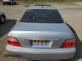 2002 Acura RL with VIN JH4KA96532C008378, listed as a Copart auction lot 53625735 with 0 mi miles and Salvage Title. Bid and sale history available at carsss.com. Image 6.