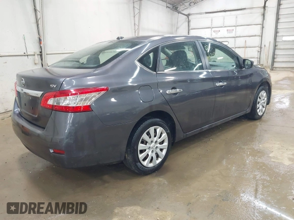 2015 Nissan Sentra SR with VIN 3N1AB7AP5FL656132, listed as a IAAI auction lot 42070168 with 160,000 mi miles and . Bid and sale history available at DreamBid. Image 4.