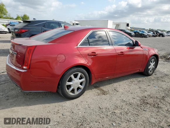 2009 Cadillac CTS RWD with VIN 1G6DF577290146965, listed as a Copart auction lot 56075905 with 212,119 mi miles and Salvage title. Bid and sale history available at DreamBid. Image 3.