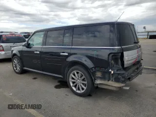 2013 Ford Flex Limited with VIN 2FMHK6D88DBD07996, listed as a Copart auction lot 51974725 with 134,375 mi miles and Salvage Title. Bid and sale history available at carsss.com. Image 2.