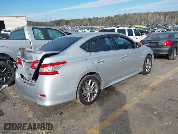 2013 Nissan Sentra FE+ S with VIN 3N1AB7AP4DL676210, listed as a IAAI auction lot 41276900 with 155,037 mi miles and . Bid and sale history available at DreamBid. Image 4.