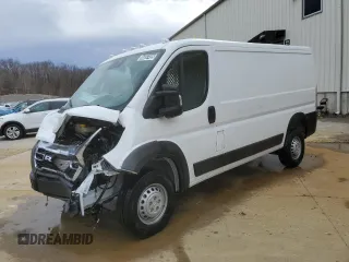 2025 Ram ProMaster Cargo Tradesman with VIN 3C6LRVVG4SE515719, listed as a Copart auction lot 46697455 with Not Provided miles and Clean Title. Bid and sale history available at carsss.com. Image 1.