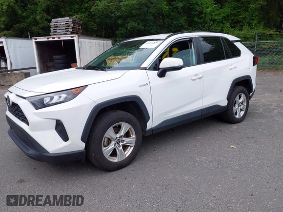2021 Toyota RAV4 Hybrid LE with VIN 4T3MWRFVXMU019146, listed as a IAAI auction lot 42646836 with 108,450 mi miles and . Bid and sale history available at DreamBid. Image 17.