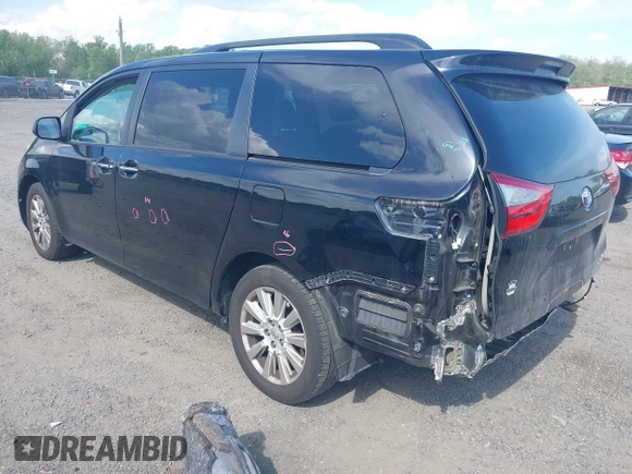 2015 Toyota Sienna Limited z VIN 5TDDK3DC9FS113212, wystawiony jako IAAI lot #42176943 z przebiegiem 136 426 mil mil oraz . Historia ofert i sprzedaży dostępna na DreamBid. Obrazek 3.