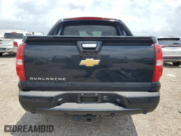 2013 Chevrolet Avalanche LS with VIN 3GNMCEE06DG182147, listed as a Copart auction lot 54885575 with 148,952 mi miles and Salvage title. Bid and sale history available at DreamBid. Image 6.