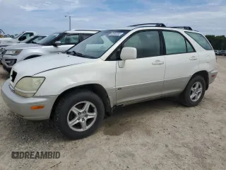 2003 Lexus RX 300 with VIN JTJHF10U630293334, listed as a Copart auction lot 62680055 with 199,557 mi miles and Salvage title. Bid and sale history available at DreamBid. Image 1.