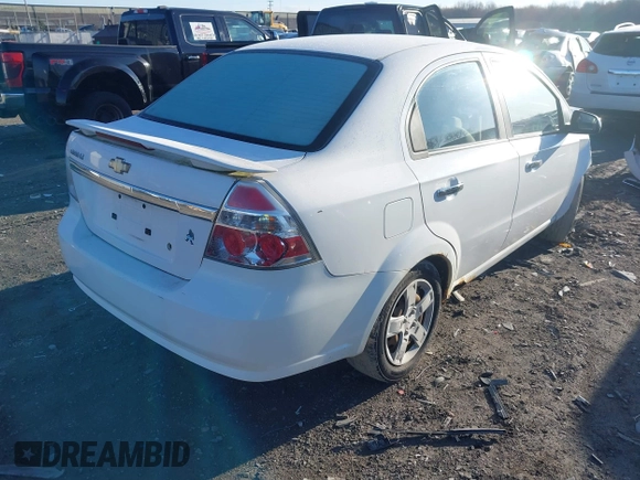 2009 Chevrolet Aveo 2LT with VIN KL1TG56E69B316889, listed as a IAAI auction lot 41851903 with 142,812 mi miles and . Bid and sale history available at DreamBid. Image 4.