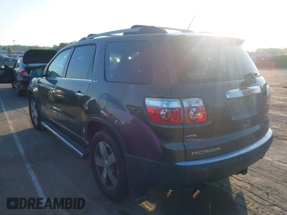 2012 GMC Acadia SLT1 with VIN 1GKKVRED8CJ215297, listed as a IAAI auction lot 42183651 with 172,309 mi miles and . Bid and sale history available at carsss.com. Image 3.