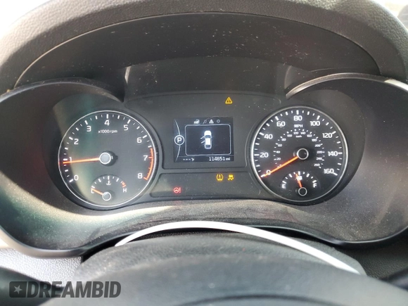 2018 Kia Optima LX with VIN 5XXGT4L39JG265308, listed as a Copart auction lot 72039304 with 114,651 mi miles and Salvage Title. Bid and sale history available at DreamBid. Image 9.