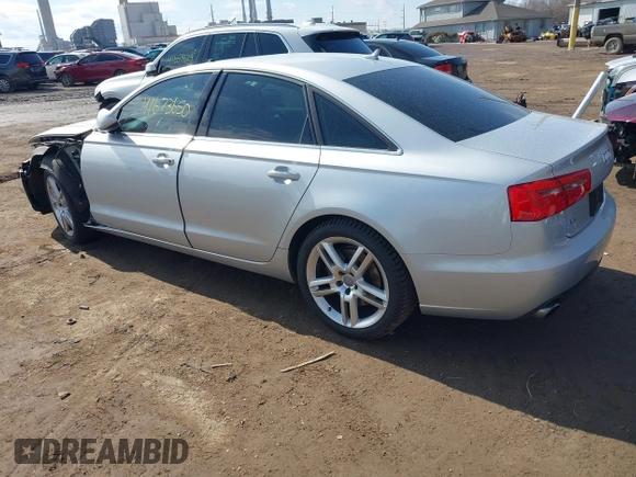 2015 Audi A6 2.0T Premium Plus with VIN WAUGFAFC2FN017718, listed as a IAAI auction lot 41673650 with 120,831 mi miles. Bid and sale history available at carsss.com. Image 3.