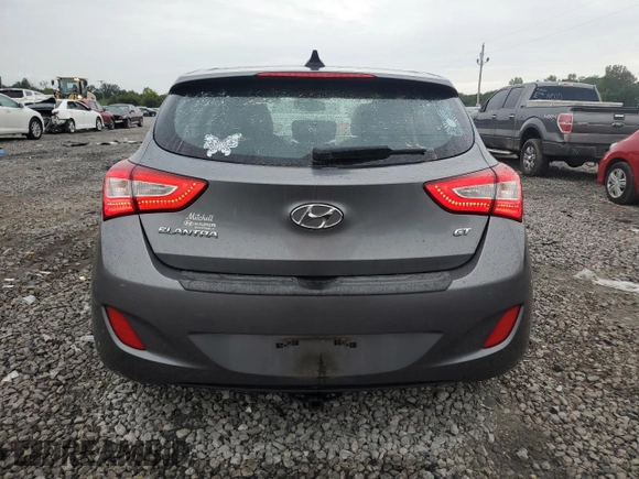 2016 Hyundai Elantra GT with VIN KMHD35LH9GU314929, listed as a Copart auction lot 74082264 with 96,534 mi miles and Salvage Title. Bid and sale history available at carsss.com. Image 6.