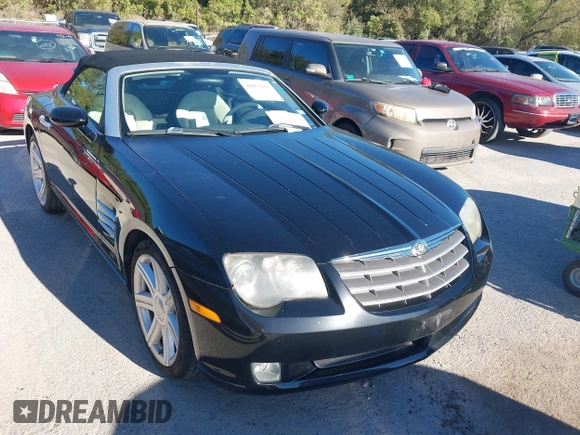 2005 Chrysler Crossfire Limited z VIN 1C3AN65L05X050458, wystawiony jako IAAI lot #40862981 z przebiegiem 62 007 mil mil oraz . Historia ofert i sprzedaży dostępna na DreamBid. Obrazek 1.