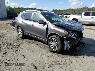 2015 Nissan Rogue SL with VIN 5N1AT2MTXFC792558, listed as a Copart auction lot 78838574 with 135,137 mi miles and Salvage Title. Bid and sale history available at carsss.com. Image 15.