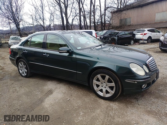 2007 Mercedes-Benz E-Class 3.5L with VIN WDBUF87X77X221600, listed as a Copart auction lot 46871325 with 129,461 mi miles and Clean Title. Bid and sale history available at carsss.com. Image 1.
