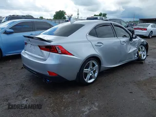 2016 Lexus IS 350 with VIN JTHBE1D20G5027481, listed as a IAAI auction lot 42185439 with 73,892 mi miles and . Bid and sale history available at DreamBid. Image 4.