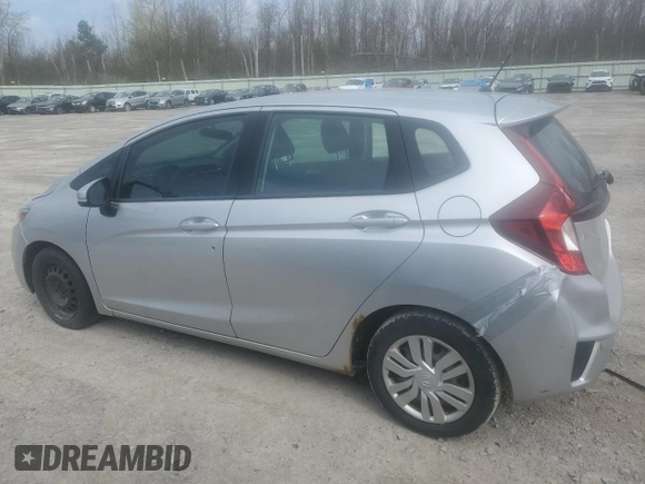 2015 Honda Fit LX with VIN 3HGGK5H57FM706377, listed as a Copart auction lot 53932605 with 0 mi miles and Salvage Title. Bid and sale history available at carsss.com. Image 2.