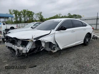 2021 Honda Accord Touring with VIN 1HGCV3F98MA012808, listed as a Copart auction lot 52531955 with 195,645 mi miles and Salvage title. Bid and sale history available at DreamBid. Image 1.