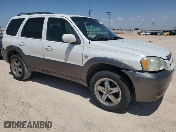 2006 Mazda Tribute S with VIN 4F2YZ04166KM12531, listed as a Copart auction lot 63354374 with 196,753 mi miles and Salvage Title. Bid and sale history available at carsss.com. Image 4.