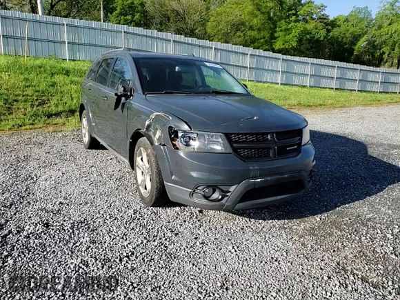 2017 Dodge Journey Crossroad Plus with VIN 3C4PDCGG5HT626469, listed as a Copart auction lot 52252805 with 162,417 mi miles and Salvage Title. Bid and sale history available at DreamBid. Image 11.