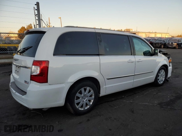 2014 Chrysler Town & Country Touring with VIN 2C4RC1BG6ER310584, listed as a Copart auction lot 82848784 with 0 mi miles and Non Repairable. Bid and sale history available at carsss.com. Image 3.