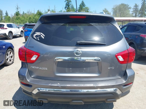 2018 Nissan Pathfinder SV z VIN 5N1DR2MM3JC669486, wystawiony jako IAAI lot #42419913 z przebiegiem 115 408 mil mil oraz . Historia ofert i sprzedaży dostępna na DreamBid. Obrazek 16.