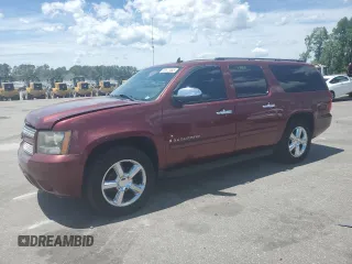 2008 Chevrolet Suburban LTZ with VIN 3GNFK16368G119049, listed as a Copart auction lot 56577465 with 365,105 mi miles and Salvage title. Bid and sale history available at DreamBid. Image 1.