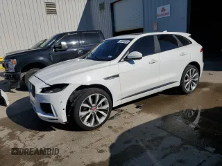 2017 Jaguar F-Pace 35t R-Sport with VIN SADCL2BVXHA076909, listed as a Copart auction lot 49090205 with 128,013 mi miles and Salvage Title. Bid and sale history available at DreamBid. Image 1.