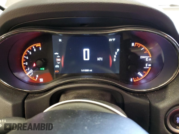 2018 Dodge Durango GT with VIN 1C4RDJDG8JC408884, listed as a Copart auction lot 53907945 with 141,889 mi miles and Clean Title. Bid and sale history available at DreamBid. Image 9.