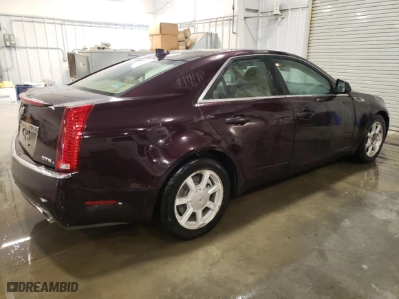2009 Cadillac CTS AWD w/1SA with VIN 1G6DG577190131872, listed as a Copart auction lot 44121425 with 164,582 mi miles and Clean Title. Bid and sale history available at carsss.com. Image 3.