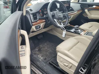 2021 Audi Q5 Prestige with VIN WA1CAAFY6M2114148, listed as a Copart auction lot 44879675 with 45,159 mi miles and Salvage Title. Bid and sale history available at carsss.com. Image 8.